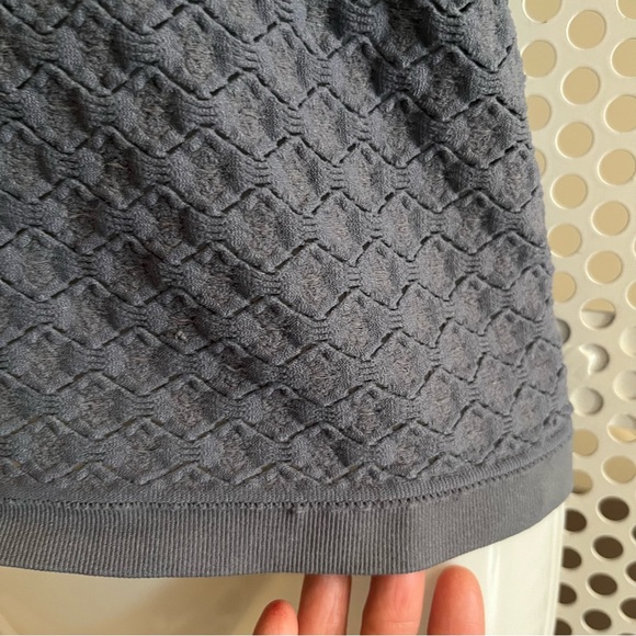 Free People Intimately Honeycomb Tube Top Size Medium/Large in Grey - Picture 3 of 8